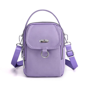 Lightweight Waterproof Multi-Pocket Crossbody Bag