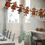 Halloween Vintage Bunting Wooden