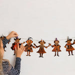 Halloween Vintage Bunting Wooden