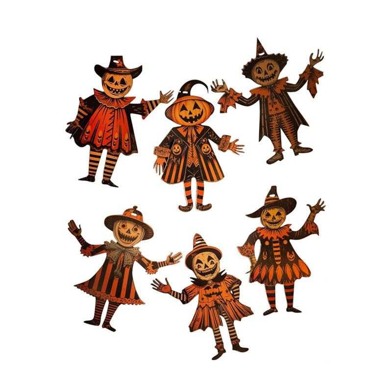 Halloween Vintage Bunting Wooden