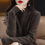 Women High Neck Sweater