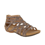 Round Toe Hollow Roman Gladiator Sandals