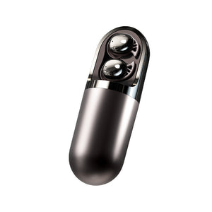 Vibration Massage Bluetooth Headphones with Compact Case