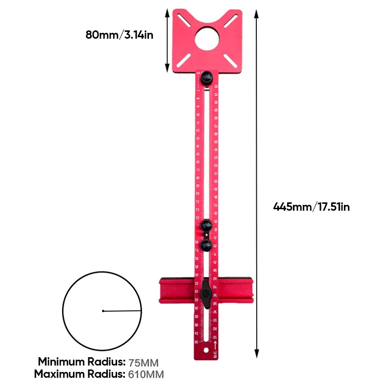 IVYEVER®3 IN 1 ROUTER MILLING GROOVE BRACKET