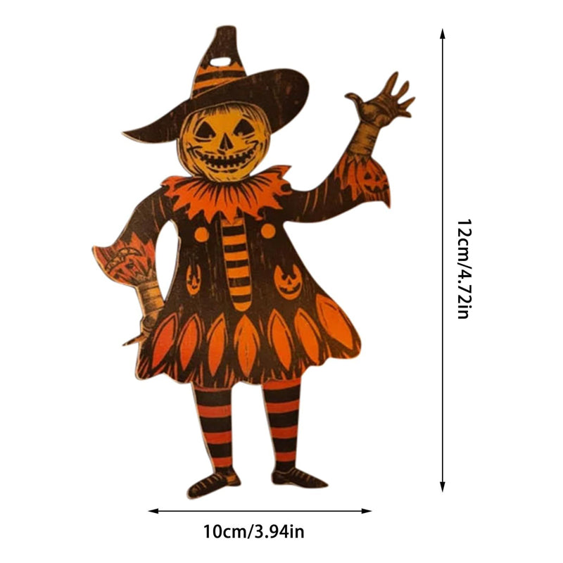 Halloween Vintage Bunting Wooden