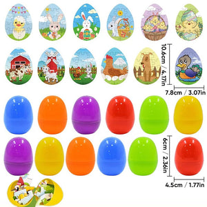 Prefilled Easter Eggs with Toys and Stickers for Egg Hunts
