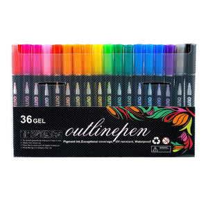 Dreamy Sparkle Dual-Line Contour Pen