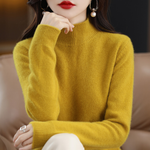 Women High Neck Sweater