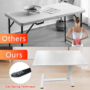 Pneumatic Lift Table With Wheels That Can Be Hidden（Free Shipping）