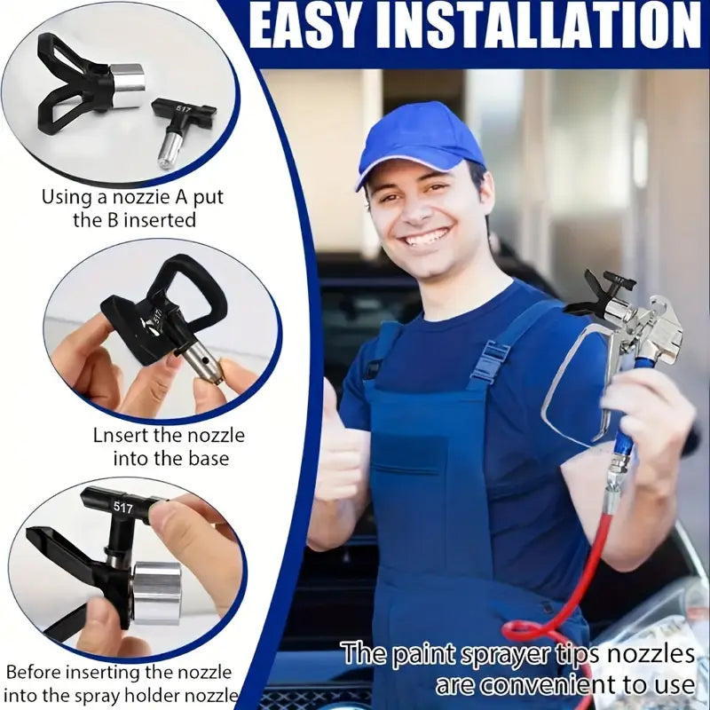 Portable High Pressure Airless Sprayer Guns