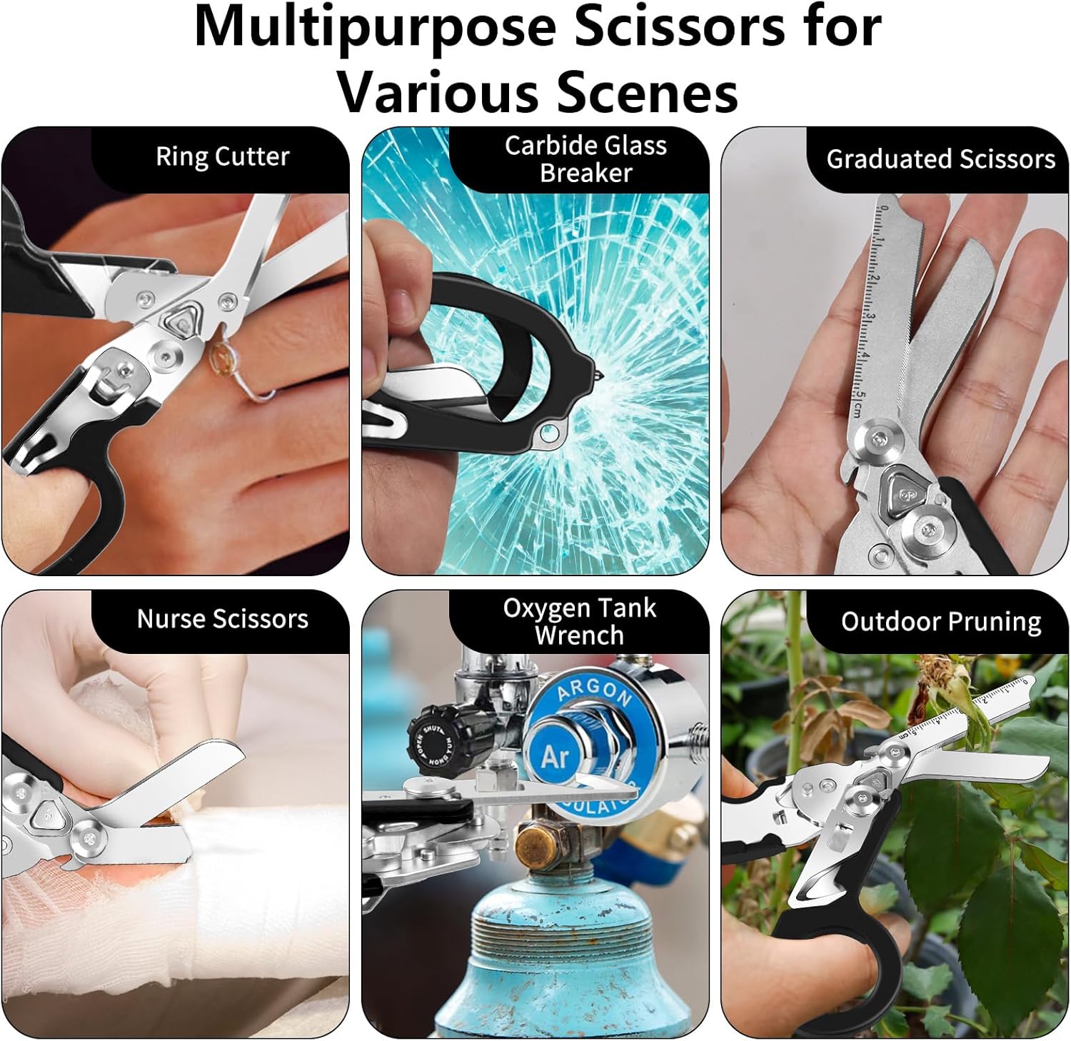 6 In 1 Multifunctional Trauma Shears