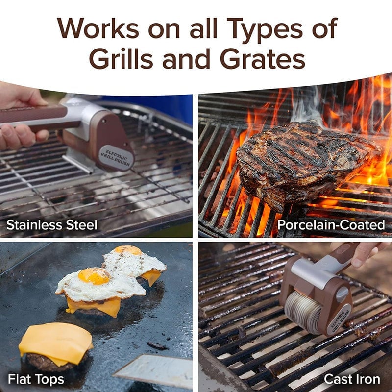 Electric Grill Cleaner Bristle Free