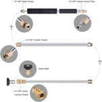 Eaglever Pressure Washer Extension Wand Set