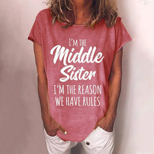 Sisterhood Making Rules T-shirt