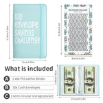 100 Days Money Saving Challenge Binder Set