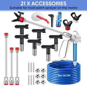 Portable High Pressure Airless Sprayer Guns