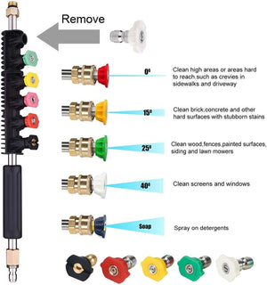 Eaglever Pressure Washer Extension Wand Set