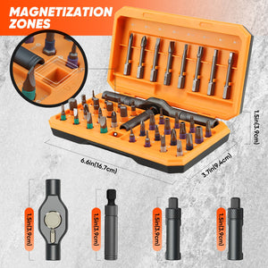 Ratchet 24-in-1 Screwdriver Set