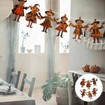 Halloween Vintage Bunting Wooden