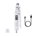 Nail Clipper With Integrated LED Light And Sharpener