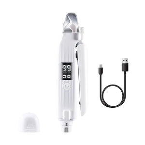Nail Clipper With Integrated LED Light And Sharpener