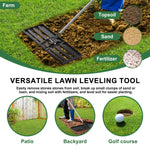 Sakerplus Lawn Leveling Rake (Only Deliver to the US)