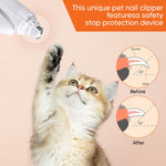 Nail Clipper With Integrated LED Light And Sharpener