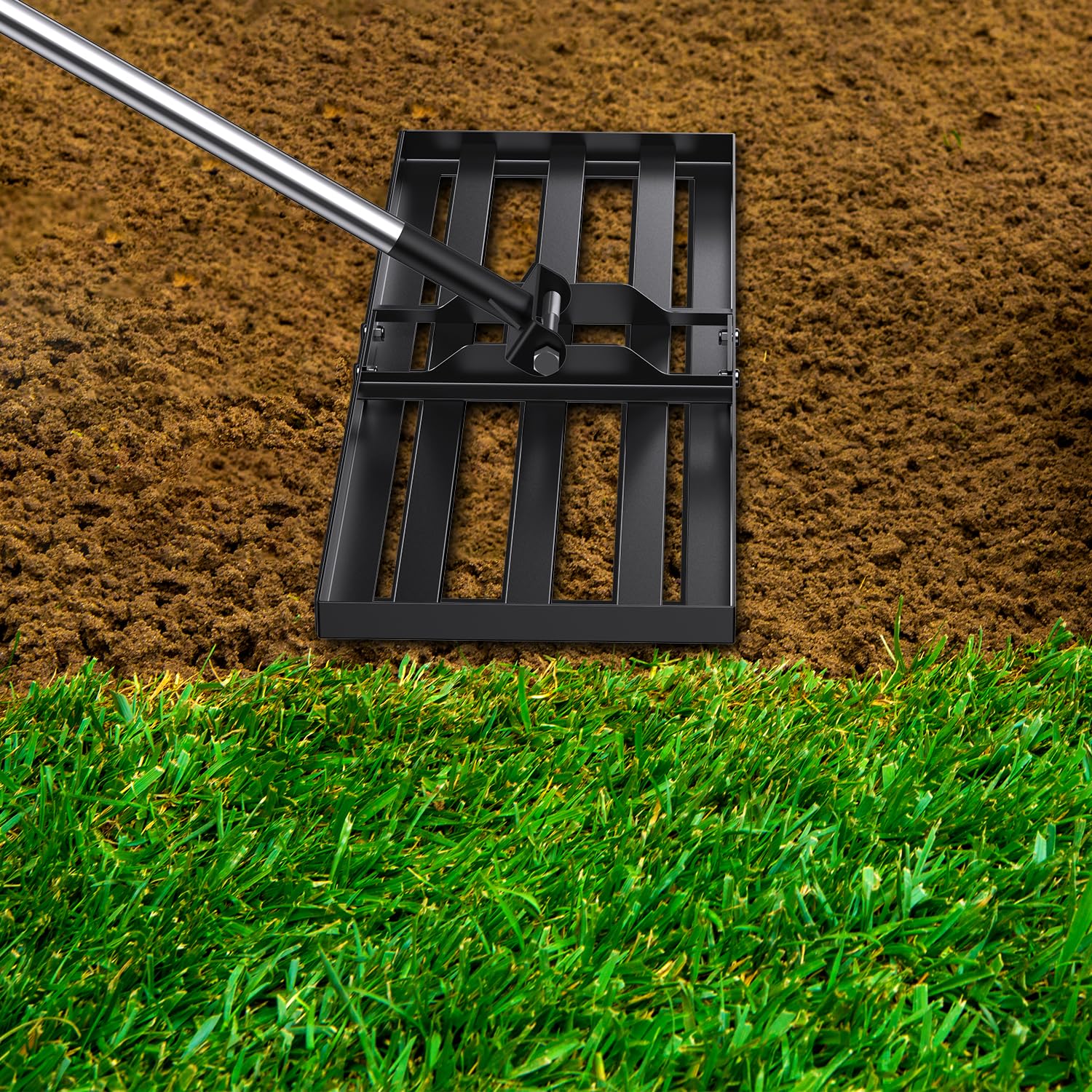 Sakerplus Lawn Leveling Rake (Only Deliver to the US)