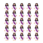 Mini Jesus Figurines With Jesus love You Slogan