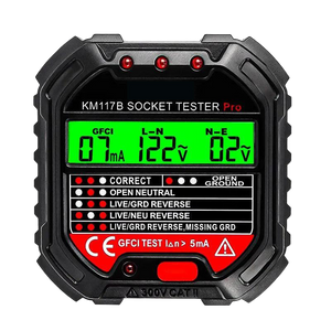 Receptacle Detector with LCD Display