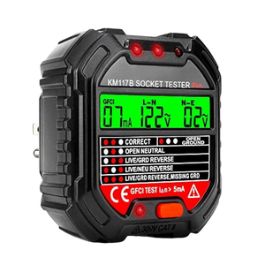 Receptacle Detector with LCD Display