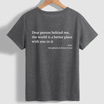 "Dear Person Behind Me" T-Shirt