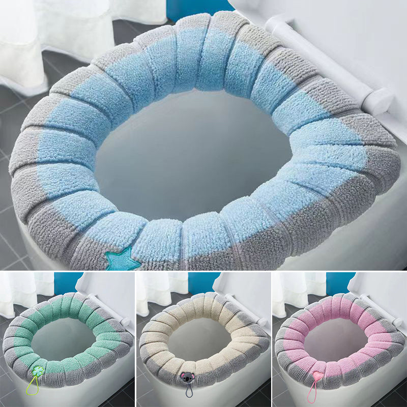 Two-Tone Soft Toilet Seat Cover