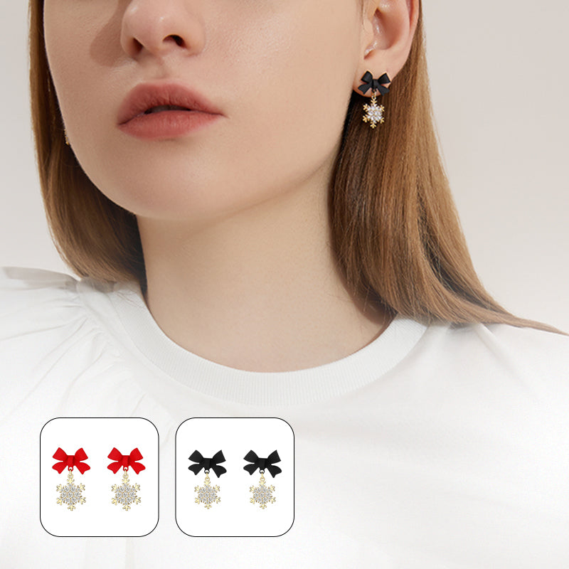 Christmas Snowflake Earrings