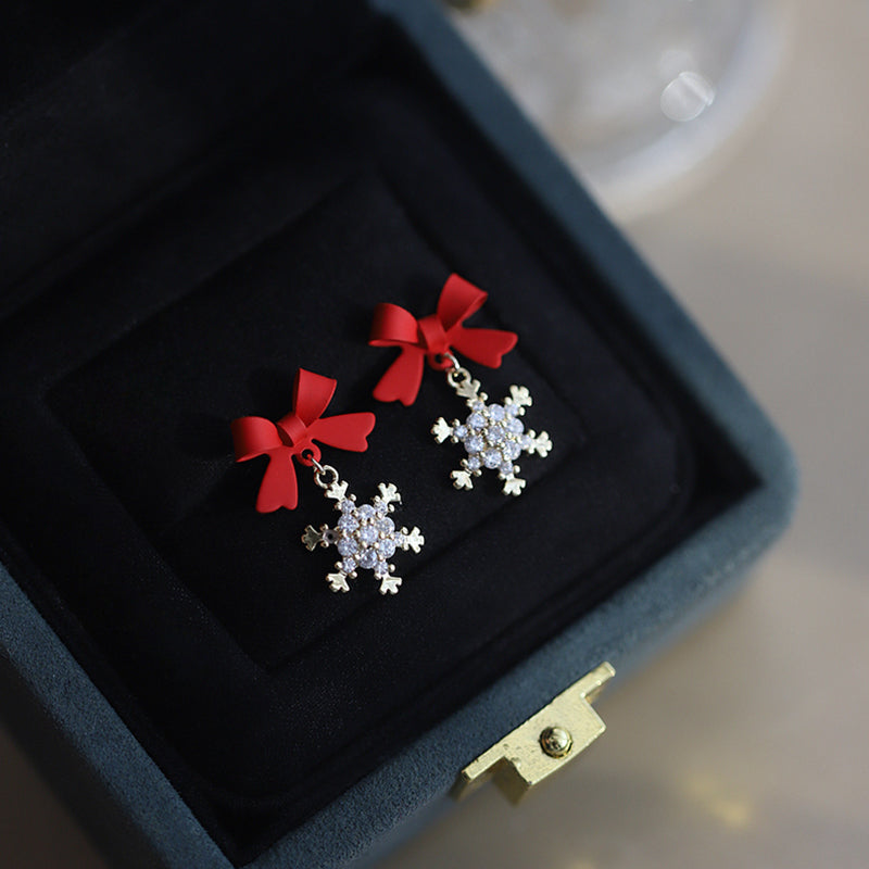 Christmas Snowflake Earrings