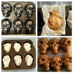 3D Skull Mold - Aluminum Baking Pan