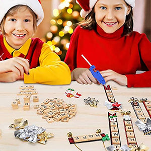 Christmas Tree Decorations-DIY Personalized Letter Ornaments