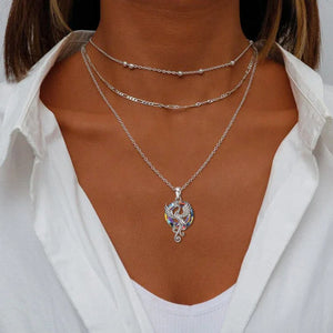 Flying Phoenix Necklace