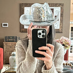 Disco Ball Cowboy Hat