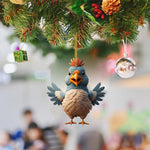 Cartoon rooster decorative ornaments