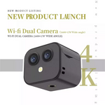 4K Dual-Lens Wifi Camera