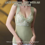 2-in-1 Built-in Bra Lace Thermal Underwear