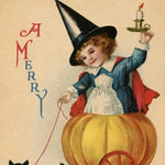 Vintage Halloween Postcard ( 24 pcs )