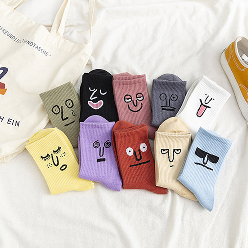 Funny Facial Expression Socks