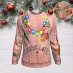 Halloween Skull Crew Neck Sweatshirt