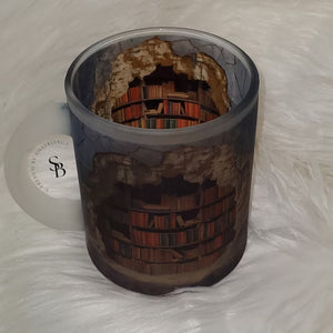 3D Bookshelves Hole In A Wall Mug