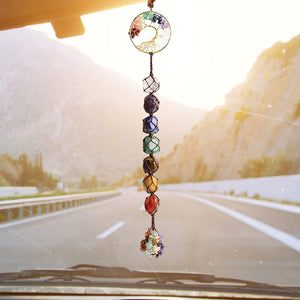 7 Chakra Stone Healing Crystal Hanging Decoration