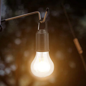 2023 New Outdoor Camping Hanging Type-C Charging Retro Bulb Light