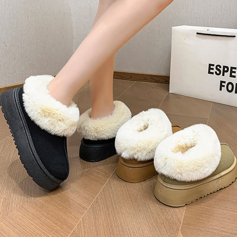 Thick-Soled Snow Boots