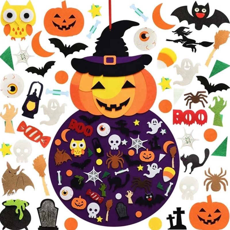 DIY Halloween Pumpkin Witch